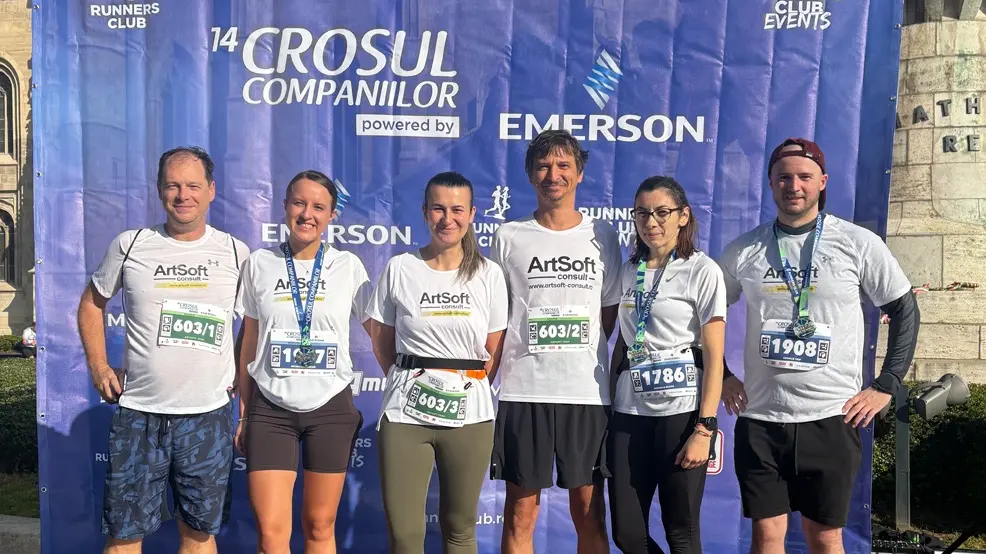 ArtSoft Consult team participated in the "Crosul Companiilor" in Cluj-Napoca
